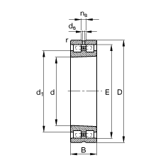 ALS NN3021-AS-K-M-SP, (j) DIN 5412-4 (bio)(zhn)Ҫߴ, ǶλS, pFףF 1:12 ɷx, ּpСď(ni)϶ƹ