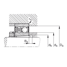 {(dio)S 2207-K-2RS-TVH-C3 + H307, (j) DIN 630  DIN 5415 (bio)(zhn)Ҫߴ, F׺;oɂ(c)ܷ