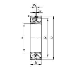 {(dio)ĝLS 22356-K-MB, (j) DIN 635-2 (bio)(zhn)Ҫߴ, FF 1:12