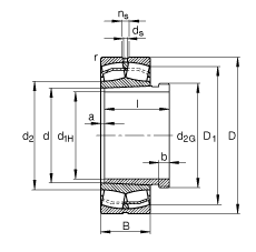 {(dio)ĝLS 23038-E1A-K-M + AH3038G, (j) DIN 635-2 (bio)(zhn)Ҫߴ, F׺ж